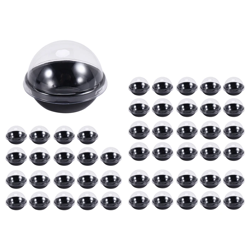 50 Pack Clear Plastic Mini Cupcake Container, Individual Packaging Treat Boxes With Dome Lids For Mini Muffin Macaron-AT35
50 Pack Clear Plastic Mini Cupcake Container, Individual Packaging Treat Boxes With Dome Lids For Mini Muffin Macaron-AT35