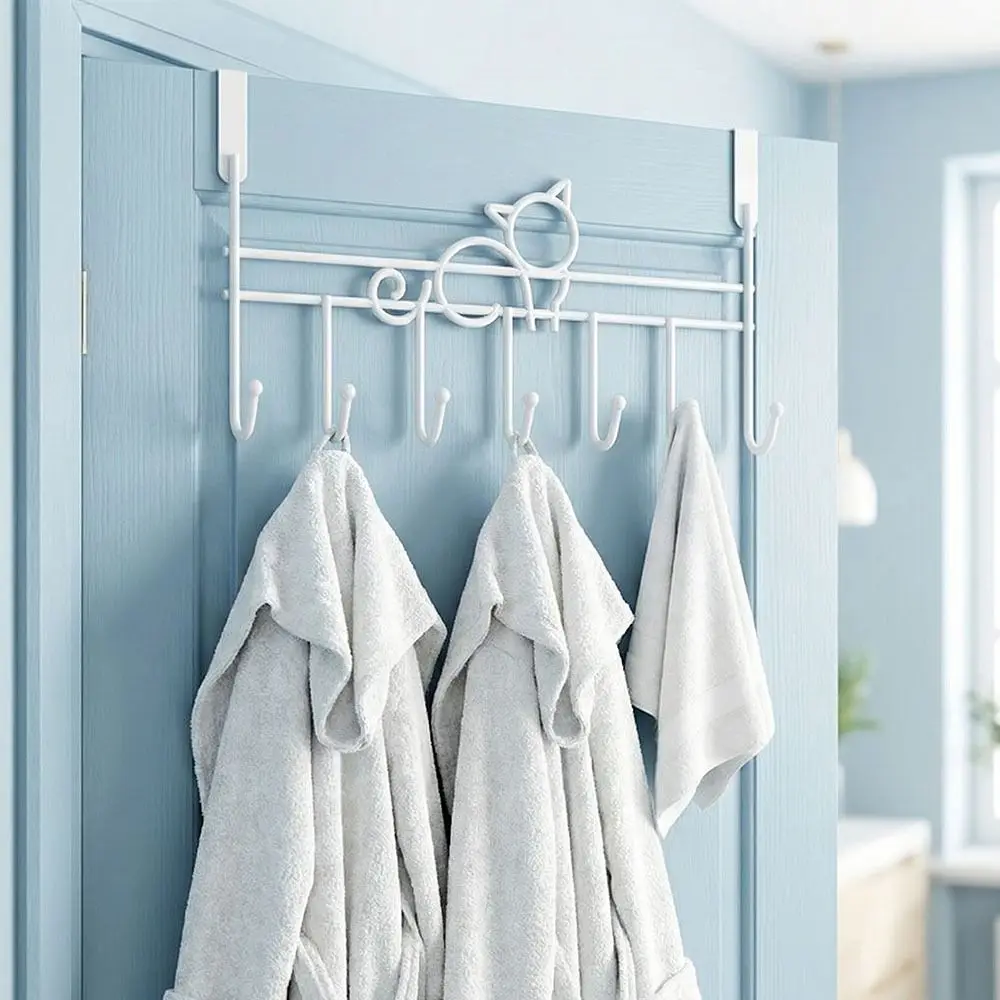 7 Hooks Over Door Hooks Space Saving Multifunction Hanging Storage Rack Punch-Free Good Load-Bearing Organizer Rack
7 Hooks Over Door Hooks Space Saving Multifunction Hanging Storage Rack Punch-Free Good Load-Bearing Organizer Rack
