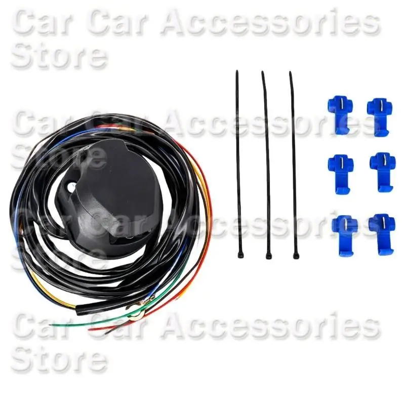 242D High Compatibility 7 Pin Trailer Socket Cable Flexible Spring Design for Smooth Connection in Various Weather Conditions
242D High Compatibility 7 Pin Trailer Socket Cable Flexible Spring Design for Smooth Connection in Various Weather Conditions