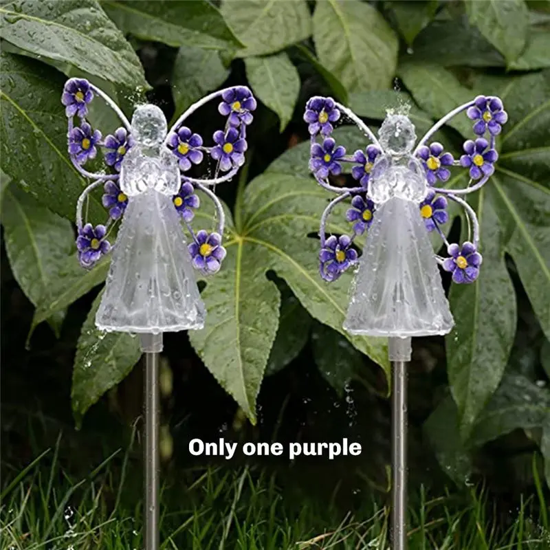 Hot Trend-Waterproof Solar Angel Lights Outdoor Angel Fairy Landscape Lights LED Solar Transparent Ground Plug Lights Decoration
Hot Trend-Waterproof Solar Angel Lights Outdoor Angel Fairy Landscape Lights LED Solar Transparent Ground Plug Lights Decoration