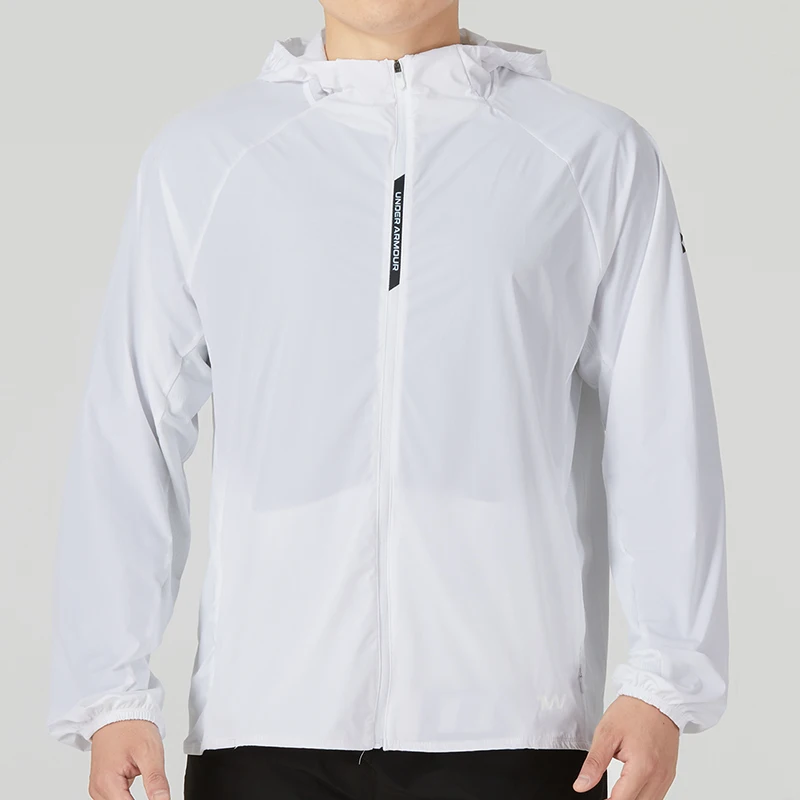 Мужская куртка с капюшоном Under Armour, ветрозащитная, для активного отдыха, повседневная, спортивная, дышащая, из тканого материала, для тренировок, 22500405-100
Мужская куртка с капюшоном Under Armour, ветрозащитная, для активного отдыха, повседневная, спортивная, дышащая, из тканого материала, для тренировок, 22500405-100