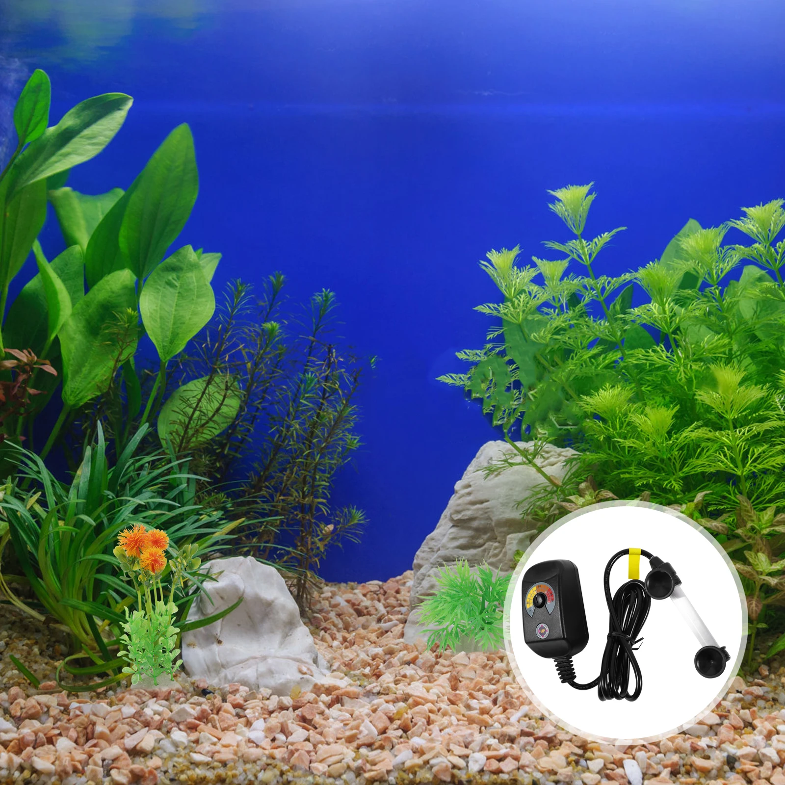 25 W Heater Aquarium with Thermostat Small Fish Tank Aquariums Supplies Heating Rod
25 W Heater Aquarium with Thermostat Small Fish Tank Aquariums Supplies Heating Rod