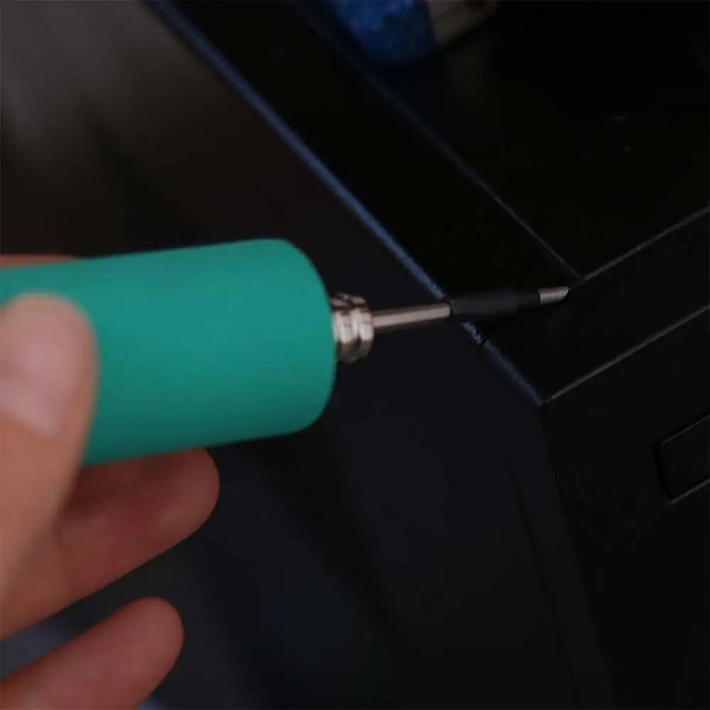 Cordless Mini Small Soldering Iron Set 3 Temperature Settings Manual Operation USB Soldering Iron Temperature Adjustment
Cordless Mini Small Soldering Iron Set 3 Temperature Settings Manual Operation USB Soldering Iron Temperature Adjustment