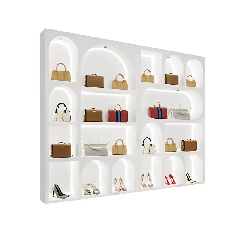 Cosmetics store cosmetic bag Xiaobai small gift display cabinet
Cosmetics store cosmetic bag Xiaobai small gift display cabinet