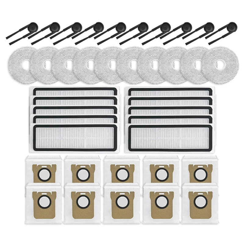 【LAST CHANCE】Vacuum Cleaner Replacement Parts For Xiaomi For Mijia M40S/OV31CN- Side Brush, HEPA Filter, Mop Cloth& Dust Bag Acc
【LAST CHANCE】Vacuum Cleaner Replacement Parts For Xiaomi For Mijia M40S/OV31CN- Side Brush, HEPA Filter, Mop Cloth& Dust Bag Acc