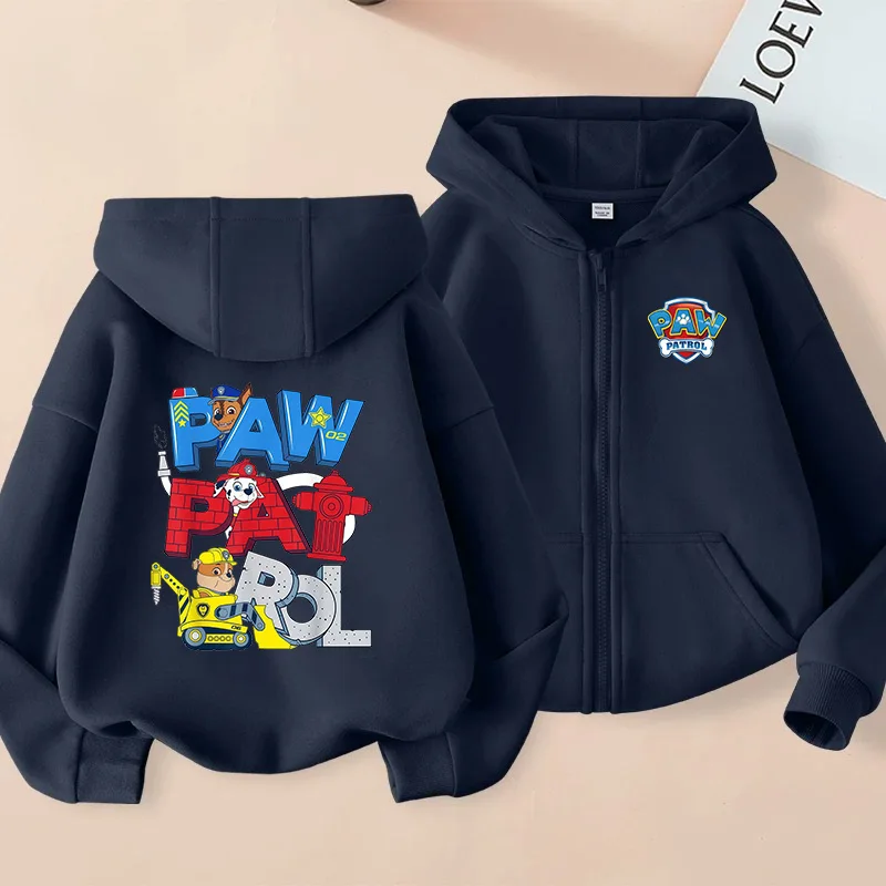 Hot Paw Patrol Kids Zip-up Hoodies Boys Girls Winter Casual Coat Jacket Cartoon Figure Printed Coat Autumn Children Clothing
Hot Paw Patrol Kids Zip-up Hoodies Boys Girls Winter Casual Coat Jacket Cartoon Figure Printed Coat Autumn Children Clothing