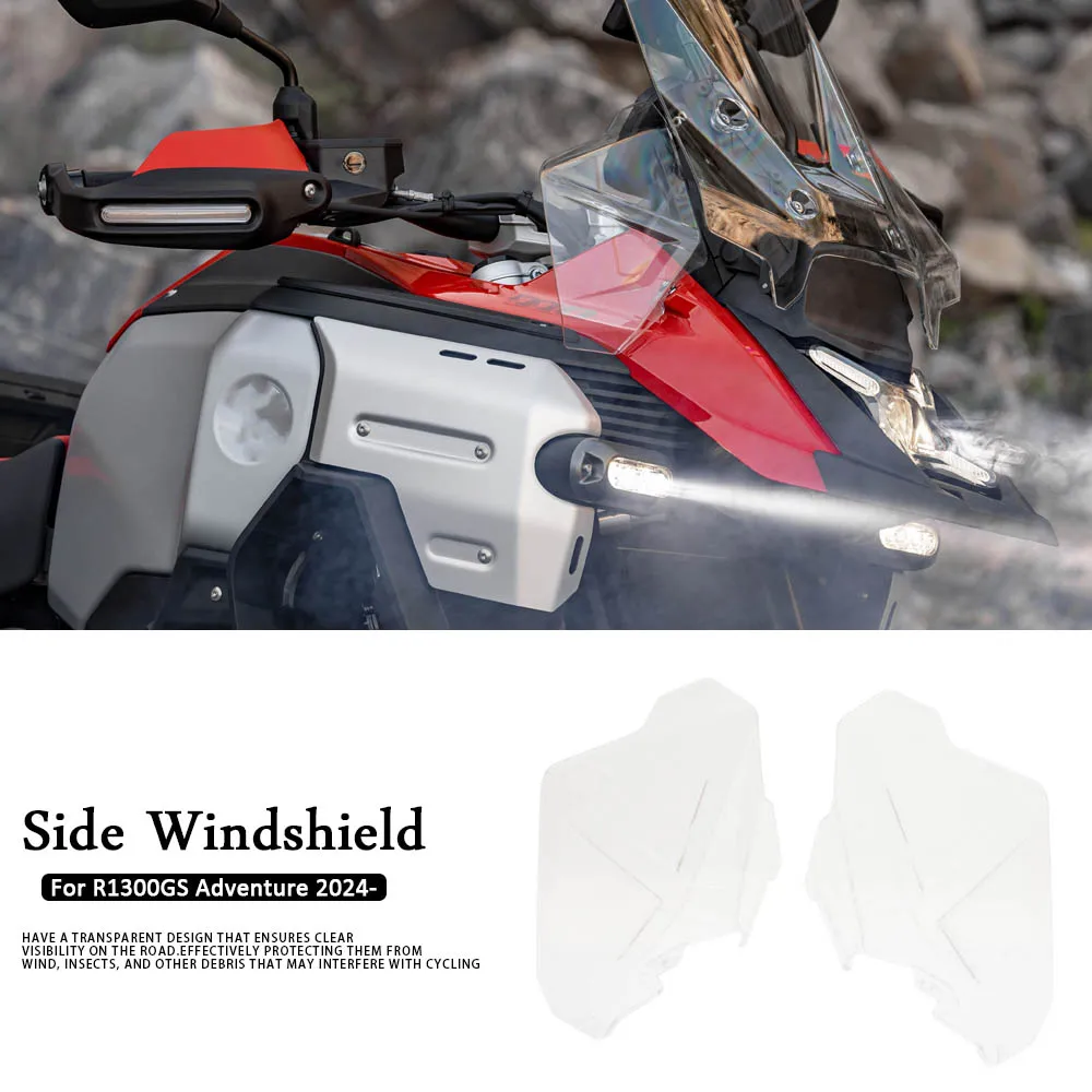 R 1300 GS ADV 2024 2025 New Motorcycle Windshield Bilateral Tank Side Wind Deflector Spoiler Kit For BMW R1300GS Adventure
R 1300 GS ADV 2024 2025 New Motorcycle Windshield Bilateral Tank Side Wind Deflector Spoiler Kit For BMW R1300GS Adventure