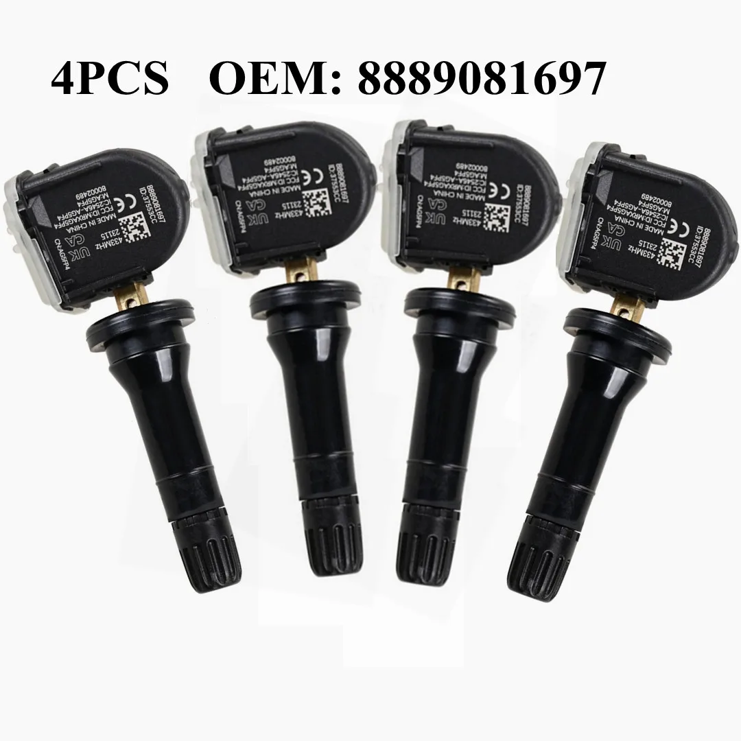4Pcs 433MHz TPMS Tire Pressure Monitor Sensor 8889081697 6600145881 For Geely FY11 Monjaro Atlas Emgrand Manjaro Geometry A C
4Pcs 433MHz TPMS Tire Pressure Monitor Sensor 8889081697 6600145881 For Geely FY11 Monjaro Atlas Emgrand Manjaro Geometry A C