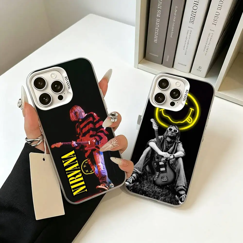 Nirvana Rock B-Band Phone Case For iPhone 17,16,15,14,13,12,11 Plus,Pro Max,XS,White Silver phone case
Nirvana Rock B-Band Phone Case For iPhone 17,16,15,14,13,12,11 Plus,Pro Max,XS,White Silver phone case