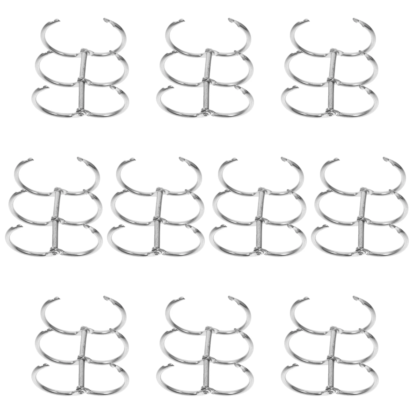 10pcs Iron Binder Rings 3-Ring Openable Loose Leaf Rings For Calendar Binding Iron Clasps For Diy Projects Loose Leaf Binders Bo
10pcs Iron Binder Rings 3-Ring Openable Loose Leaf Rings For Calendar Binding Iron Clasps For Diy Projects Loose Leaf Binders Bo