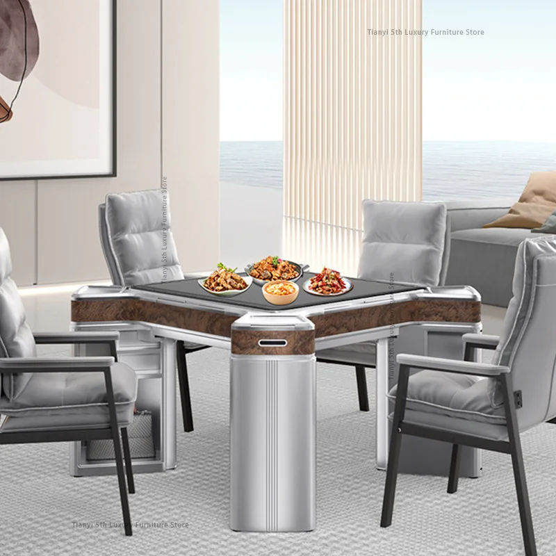 Nordic Luxury Villa High-end Chess Room Mahjong Table Automatic Household Ultra-silent Dual-purpose Mahjong Dining Table FYMT
Nordic Luxury Villa High-end Chess Room Mahjong Table Automatic Household Ultra-silent Dual-purpose Mahjong Dining Table FYMT