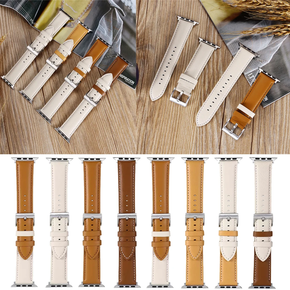 Slim band for Apple Watch ultra 49mm series 7 8 41mm/45mm 38mm/42mm leather Wristband bracelet iWatch SE 6 5 4 3 40mm/44mm strap
Slim band for Apple Watch ultra 49mm series 7 8 41mm/45mm 38mm/42mm leather Wristband bracelet iWatch SE 6 5 4 3 40mm/44mm strap