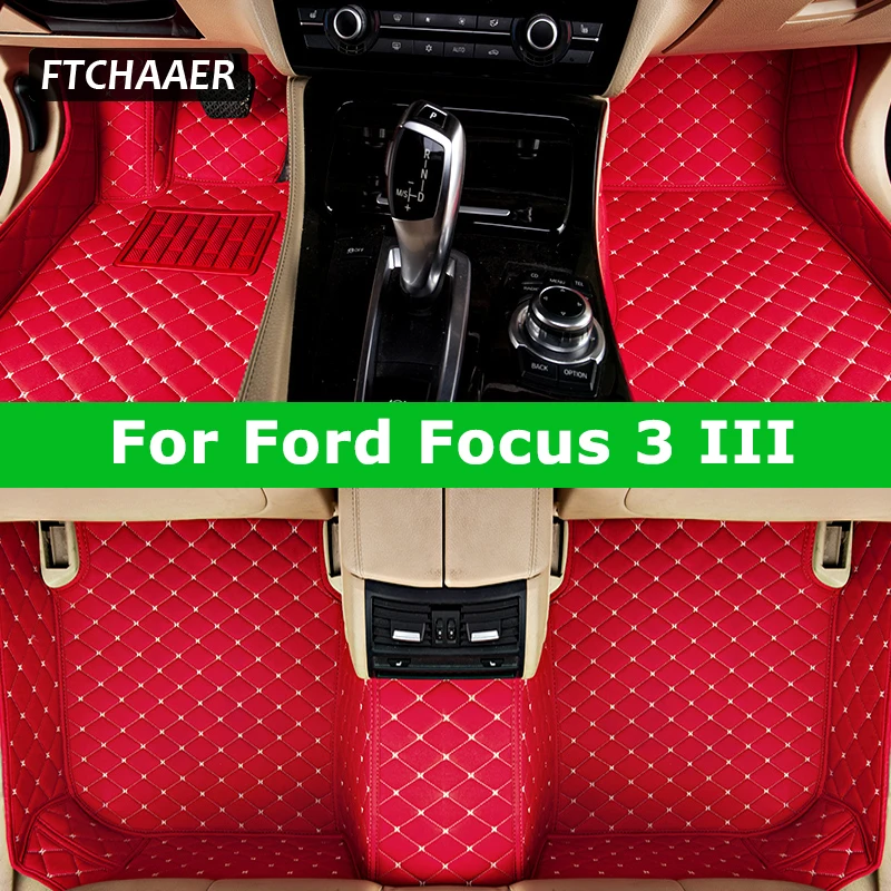 FTCHAAER пользовательские автомобильные коврики для Ford Focus MK3 2012-2018 авто ковры аксессуары для ног Coche
FTCHAAER пользовательские автомобильные коврики для Ford Focus MK3 2012-2018 авто ковры аксессуары для ног Coche