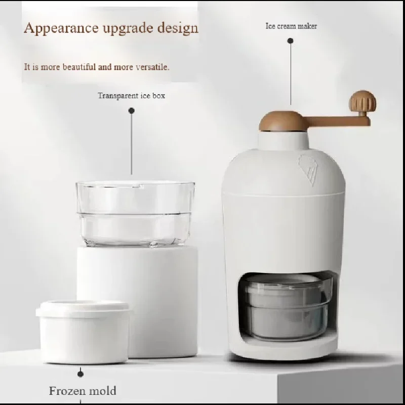 Manual Ice Crusher Small Portable Hand Operated Shaved Ice Machine for Home Summer Party Snow Cone Slushie Maker DIY Frozen Trea
Manual Ice Crusher Small Portable Hand Operated Shaved Ice Machine for Home Summer Party Snow Cone Slushie Maker DIY Frozen Trea