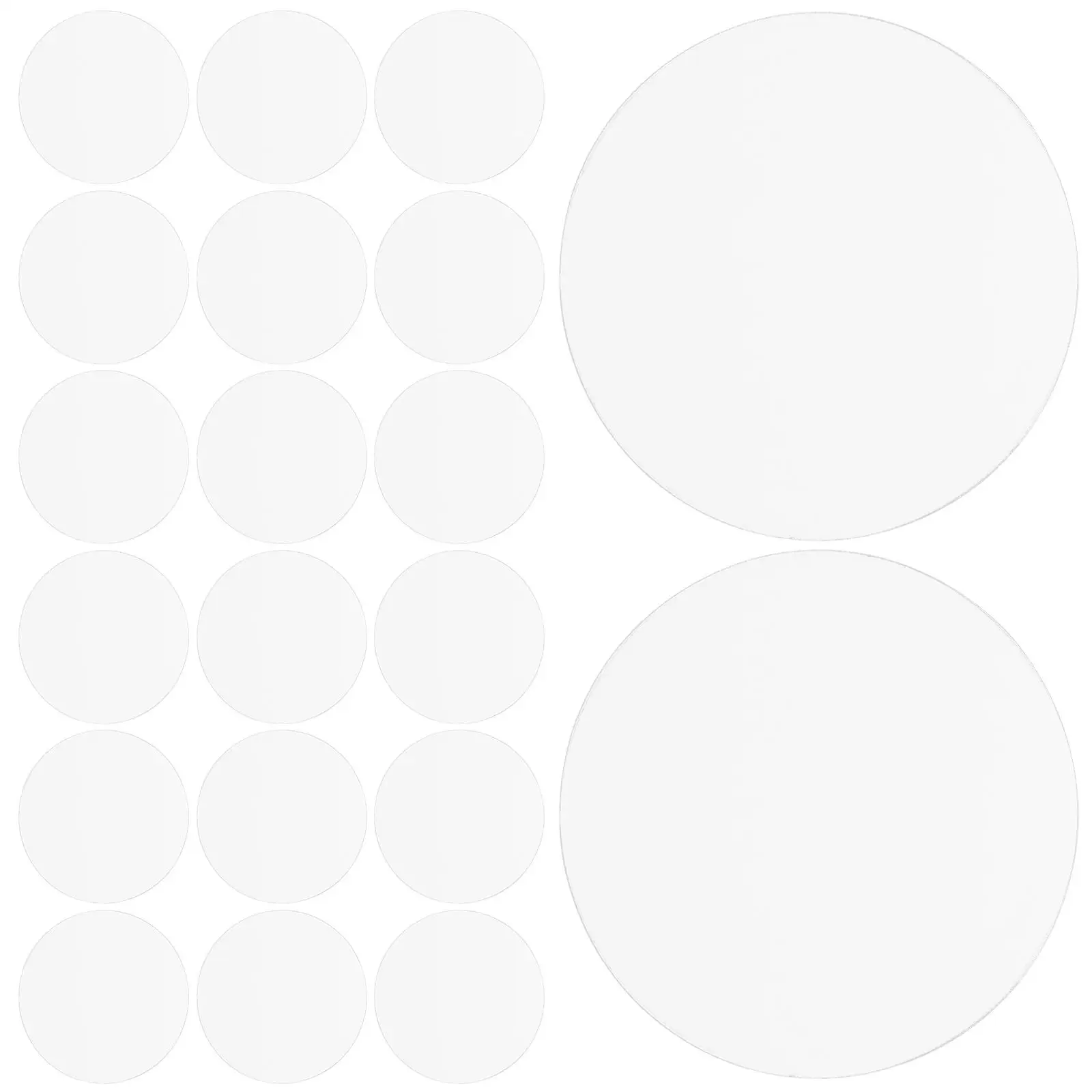 30 Pcs Acrylic Discs Blank Clear Ornaments Round Blanks for Crafts Mini Cake Toppers Durable Material Versatile Projects
30 Pcs Acrylic Discs Blank Clear Ornaments Round Blanks for Crafts Mini Cake Toppers Durable Material Versatile Projects