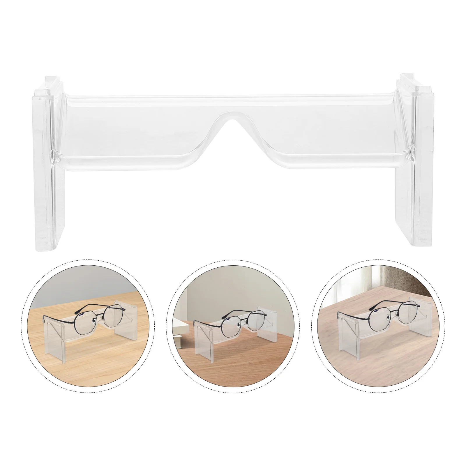 2Pcs Multifunctional Transparent Glasses Organizer Space Saving Eyewear Rack Desk Sunglass Stand Home Office Use
2Pcs Multifunctional Transparent Glasses Organizer Space Saving Eyewear Rack Desk Sunglass Stand Home Office Use