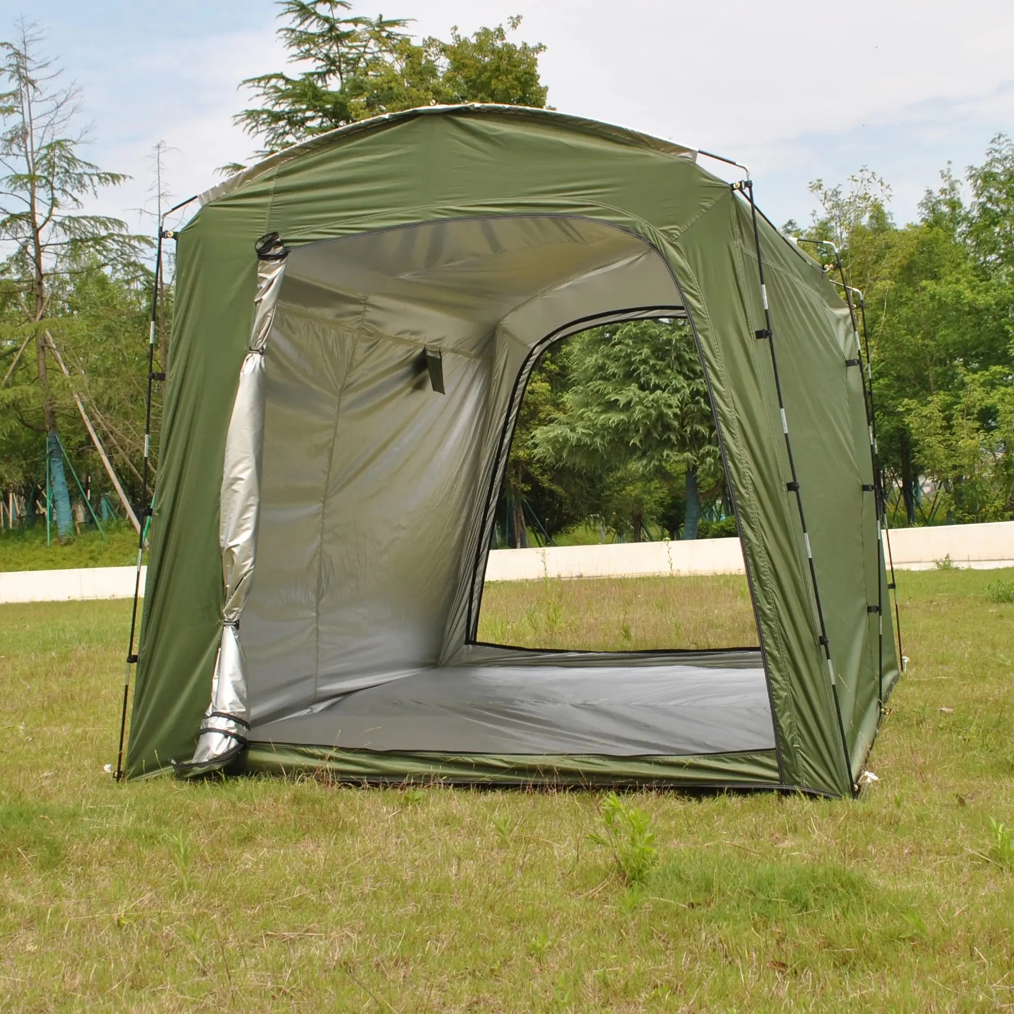 Motorcycle Storage Tent,Heavy-Duty Waterproof Bike Shelter for 8 Bikes, Oversized Outdoor Portable Shed,for Garden Equipment
Motorcycle Storage Tent,Heavy-Duty Waterproof Bike Shelter for 8 Bikes, Oversized Outdoor Portable Shed,for Garden Equipment