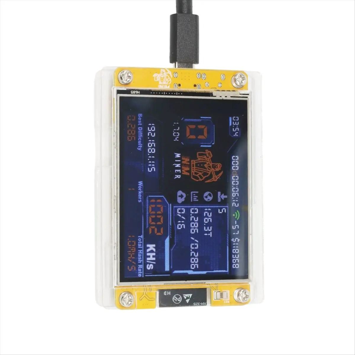 Super Hot Sale Brand Upgraded 1030KH/S Harshrate NMMiner 2.8 Inch Smart Display
Super Hot Sale Brand Upgraded 1030KH/S Harshrate NMMiner 2.8 Inch Smart Display