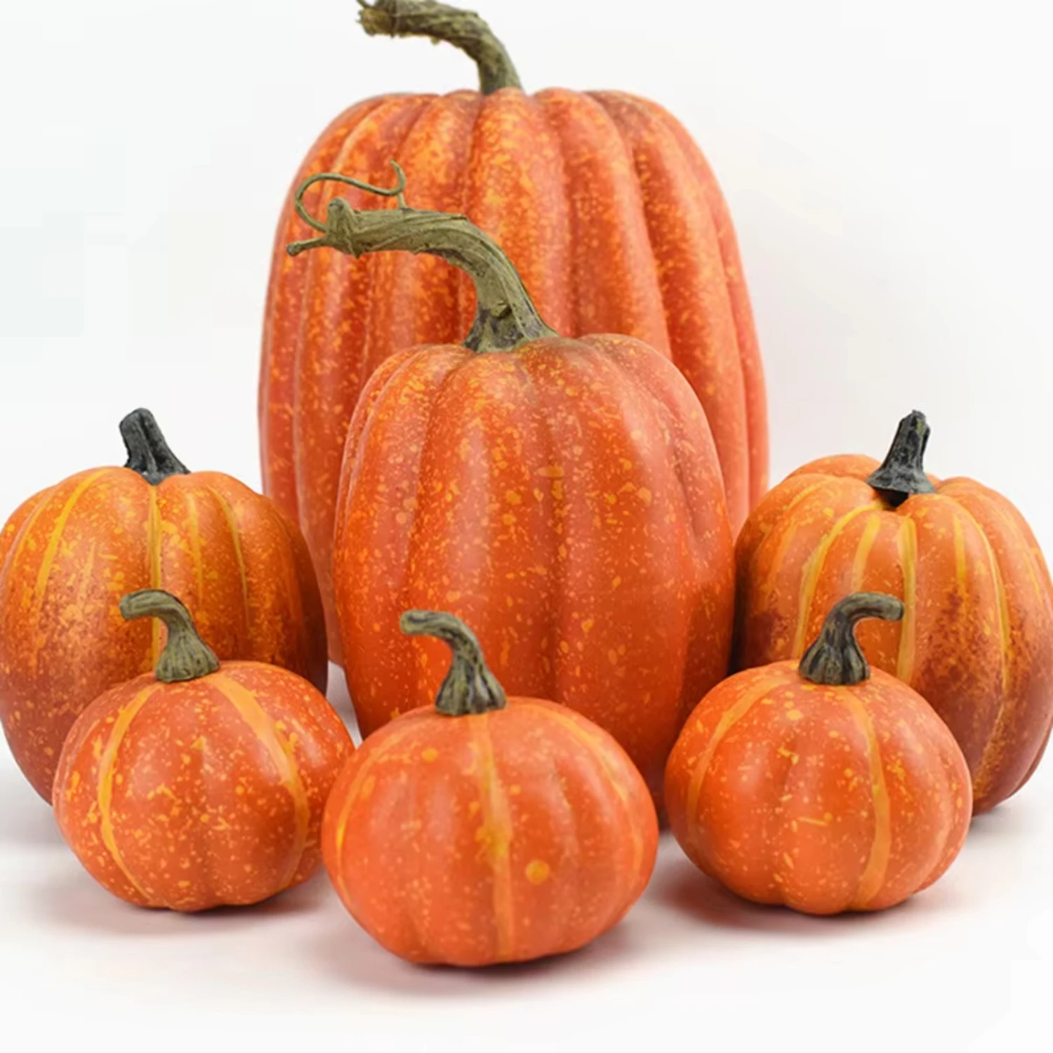 7 Pieces Artificial Hollow Foam Halloween Pumpkins Decoration for Display Photography
7 Pieces Artificial Hollow Foam Halloween Pumpkins Decoration for Display Photography