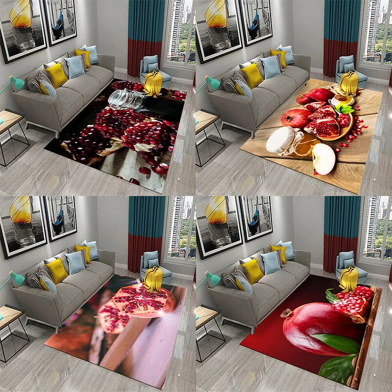 3D Red Pomegranate Carpet Fresh Fruit Pattern Living Room Bedroom And Balcony Bathroom Non-Slip Doormat
3D Red Pomegranate Carpet Fresh Fruit Pattern Living Room Bedroom And Balcony Bathroom Non-Slip Doormat