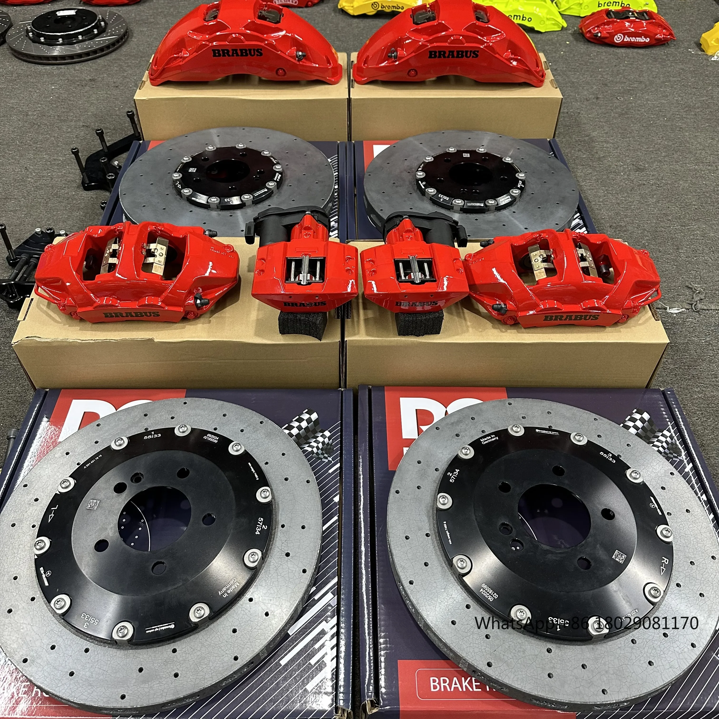 Brake system Car Part Brake Kit Carbon Ceramic Brake Disc for BMW Audi Mercedes Benz Lamborghini Nissan
Brake system Car Part Brake Kit Carbon Ceramic Brake Disc for BMW Audi Mercedes Benz Lamborghini Nissan