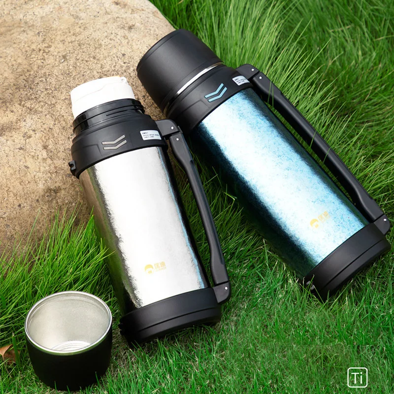 2L large capacity insulated kettle with handle and internal bounce lid, double vacuum flask,portable outdoor travel water bottle
2L large capacity insulated kettle with handle and internal bounce lid, double vacuum flask,portable outdoor travel water bottle