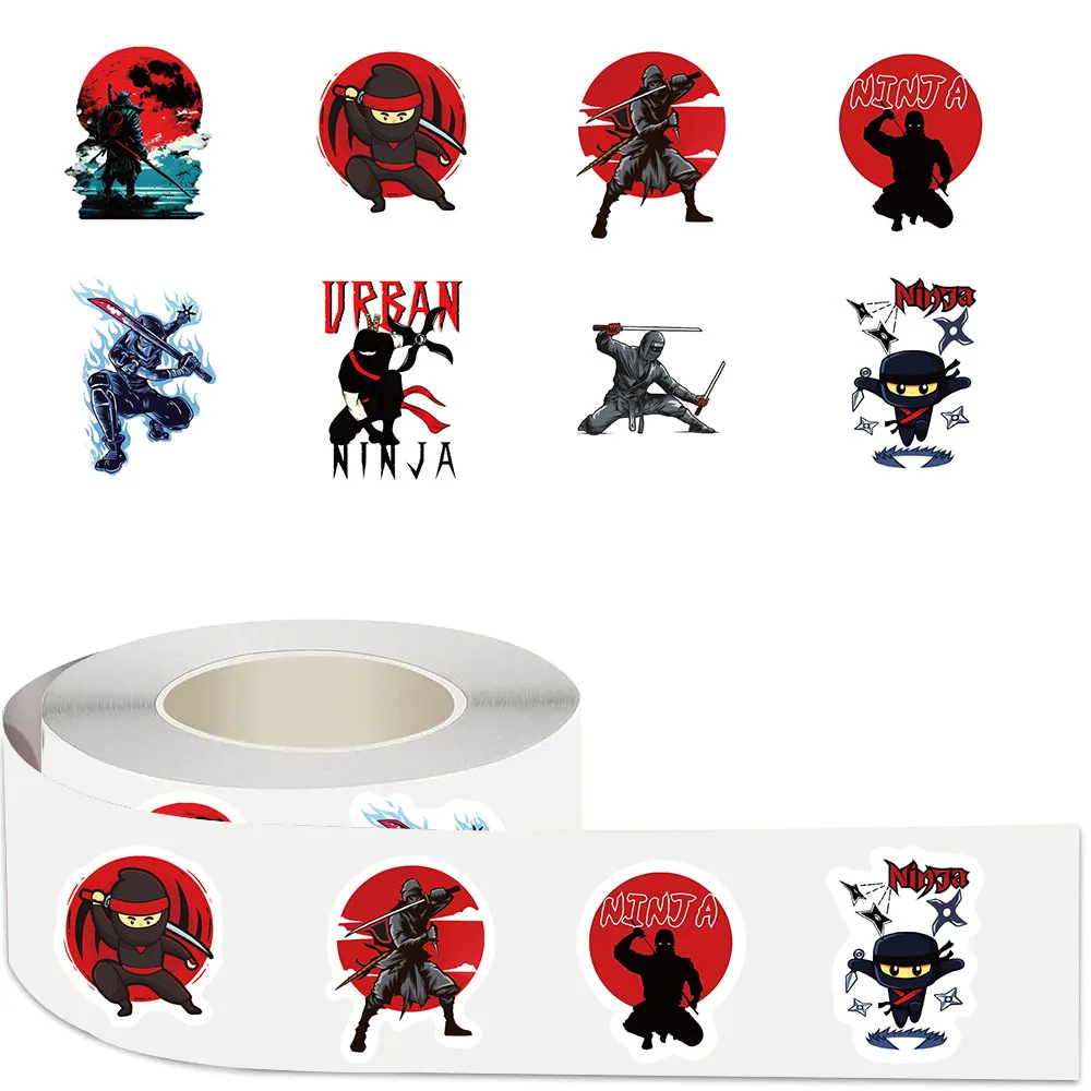 500PCS/Roll Japanese Ninja Warrior Stickers Cool Ninja Game Pattern Decals Kids Toys for DIY Phone Bike Stationery Decor Toys
500PCS/Roll Japanese Ninja Warrior Stickers Cool Ninja Game Pattern Decals Kids Toys for DIY Phone Bike Stationery Decor Toys