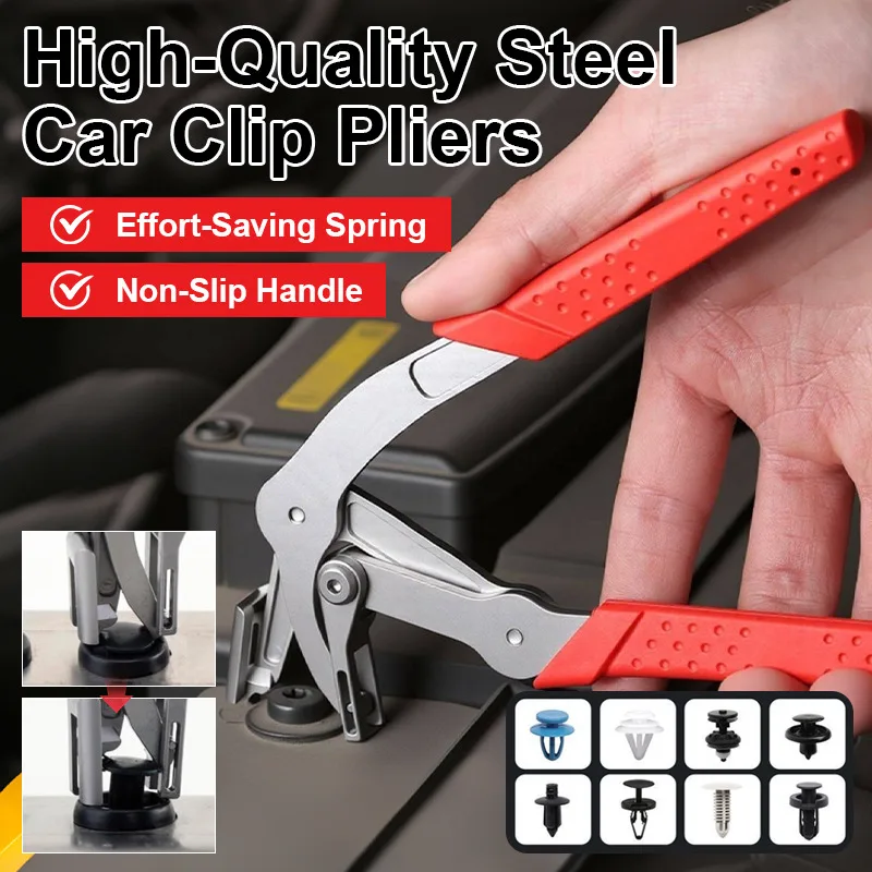 Car Snapper Pliers II Rubber Round Nail Removal Tool Car Interior Plastic Snapper Pliers
Car Snapper Pliers II Rubber Round Nail Removal Tool Car Interior Plastic Snapper Pliers
