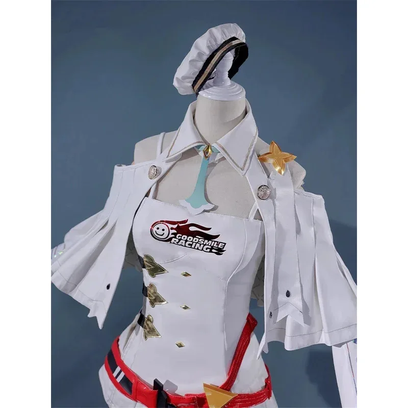 AGCOS 2023, костюм для косплея Racing Miku, женские милые сексуальные гоночные костюмы, аниме Miku, комплекты для косплея, парик, комбинезоны, одежда
AGCOS 2023, костюм для косплея Racing Miku, женские милые сексуальные гоночные костюмы, аниме Miku, комплекты для косплея, парик, комбинезоны, одежда