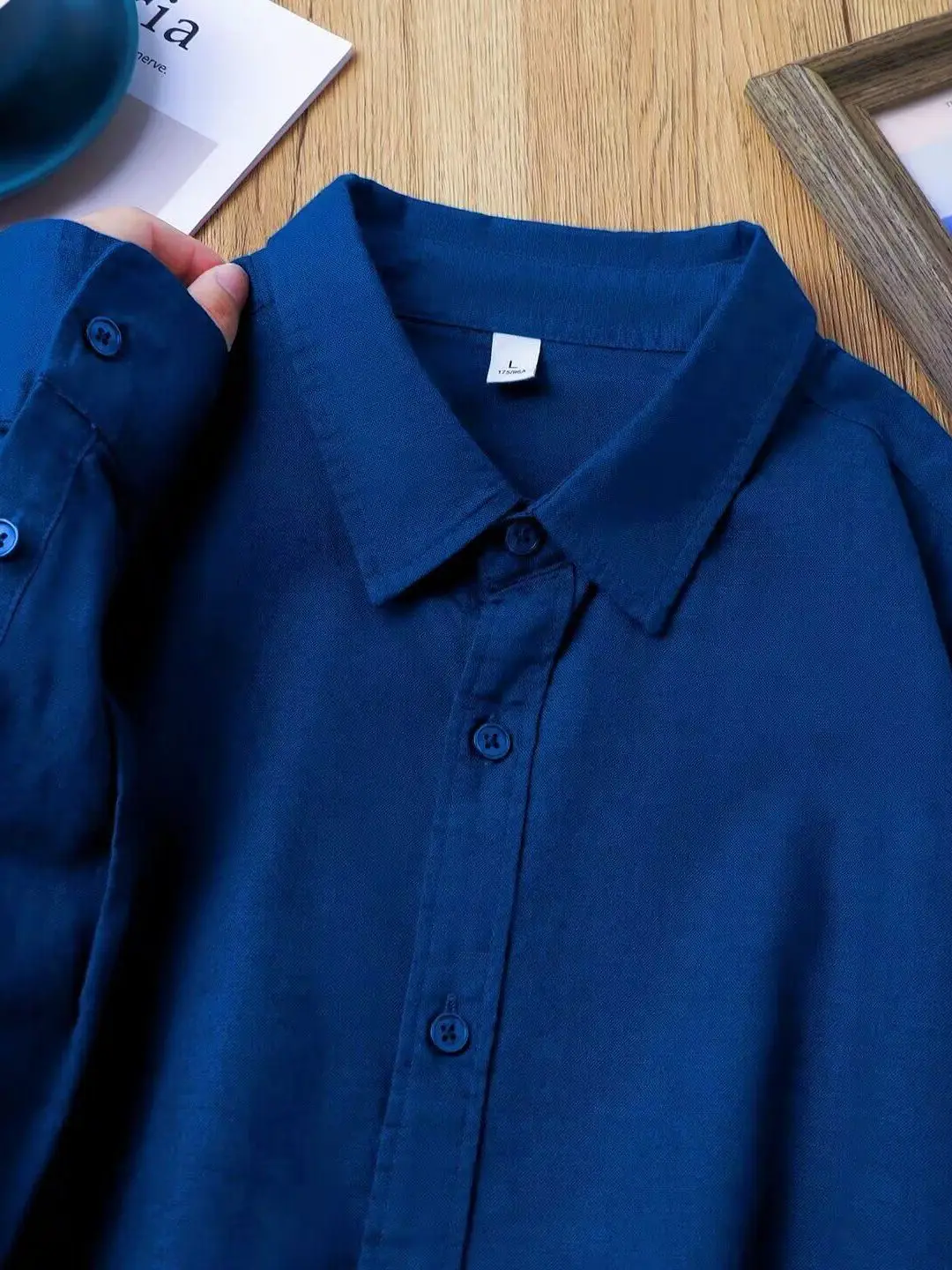 Summer Thin Cotton Linen Shirt Men's Loose Casual Long Sleeve Sun Protection Outerwear Shirt White Linen Cotton Shirt
Summer Thin Cotton Linen Shirt Men's Loose Casual Long Sleeve Sun Protection Outerwear Shirt White Linen Cotton Shirt