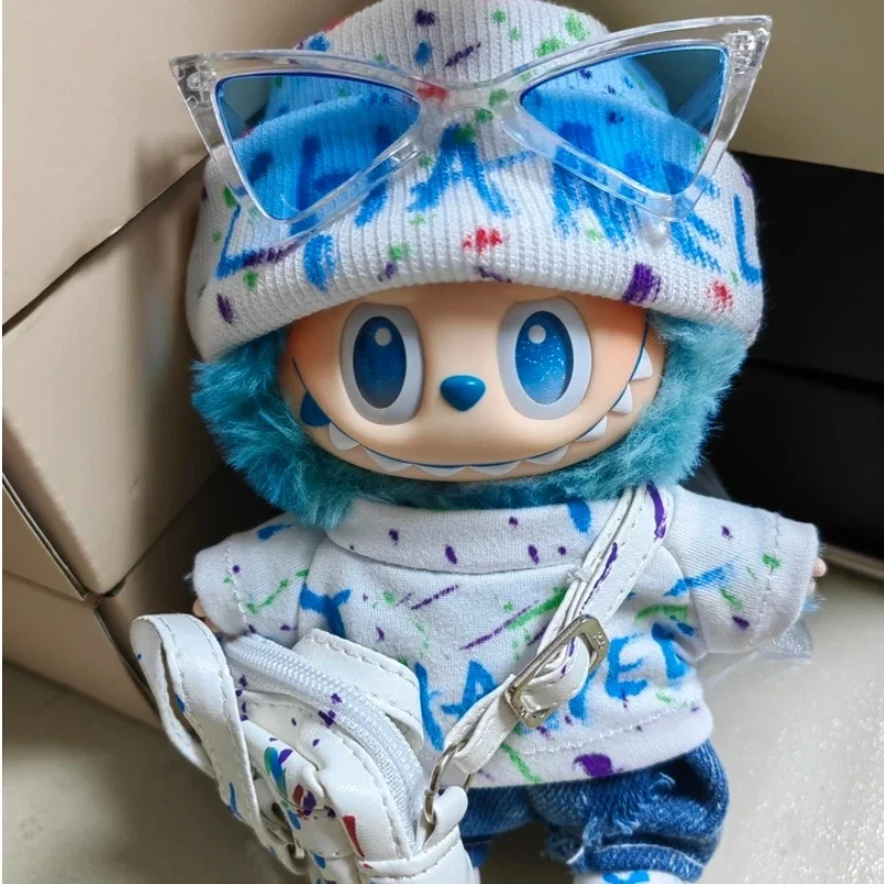 Hip Hop Jeans Tie Dye Printed Sunglasses Crossbody Bag Set Suitable for Labubu Clothing V1 V2 V3 Clothing DIY Accessories Toys
Hip Hop Jeans Tie Dye Printed Sunglasses Crossbody Bag Set Suitable for Labubu Clothing V1 V2 V3 Clothing DIY Accessories Toys