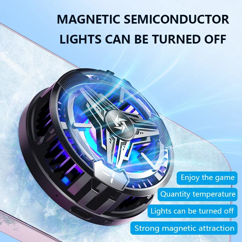 New Mobile Phone Radiator Magnetic Digital Display Game Silent Cooling Cooling Fan
New Mobile Phone Radiator Magnetic Digital Display Game Silent Cooling Cooling Fan