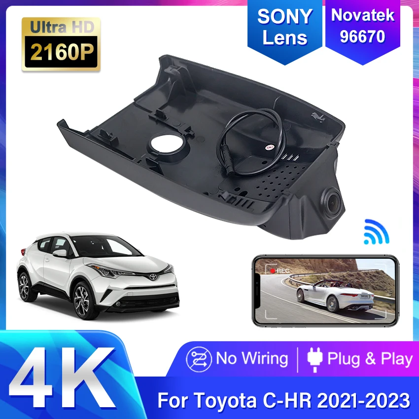 Car DVR 4K Dash Cam for Toyota C-HR CHR 2023 2022 2021 Wifi Video Recorder, Plug and play Dashcam Camera,Accessories for CHR
Car DVR 4K Dash Cam for Toyota C-HR CHR 2023 2022 2021 Wifi Video Recorder, Plug and play Dashcam Camera,Accessories for CHR