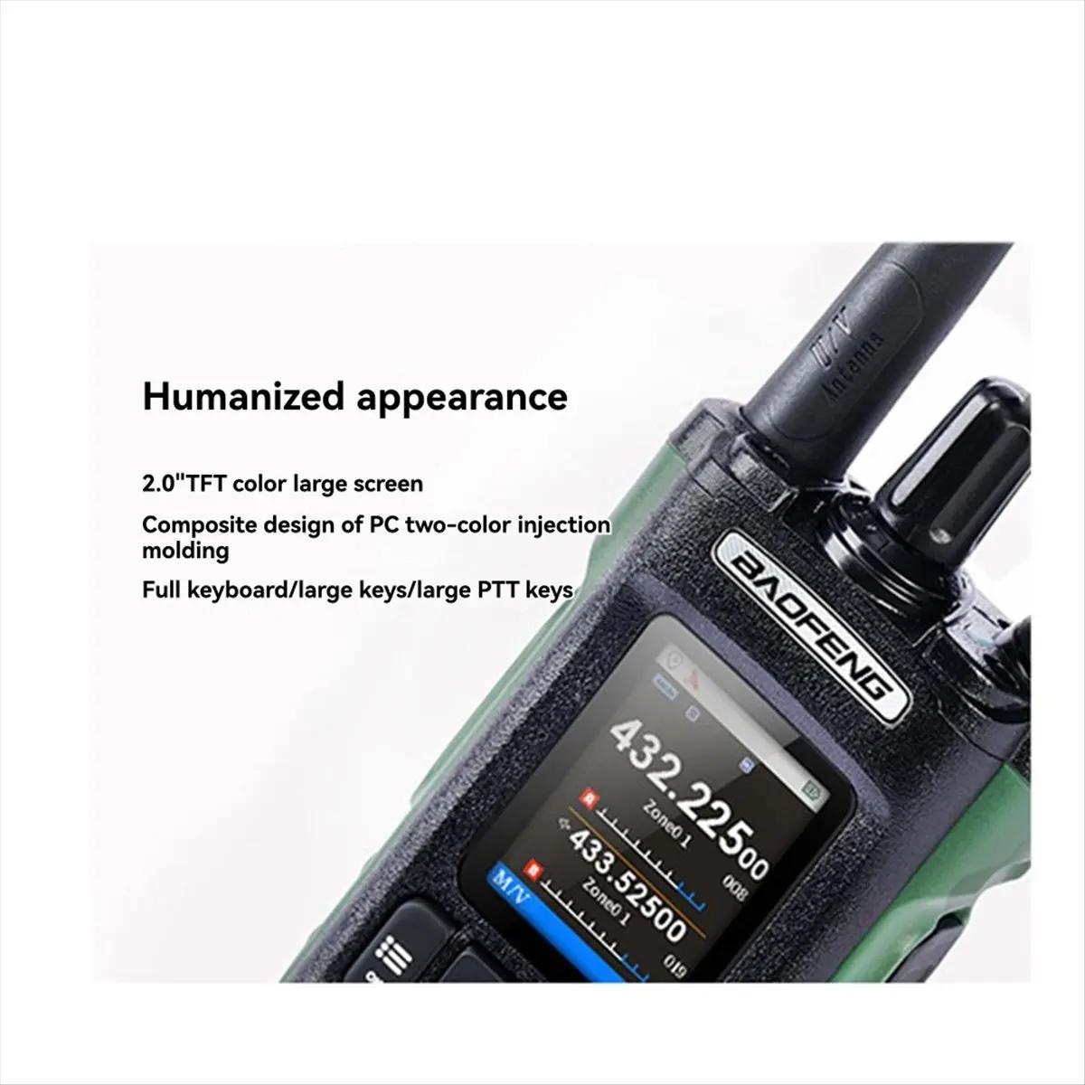 UV-32 10W Walkie Talkie VHF UHF GPS Multi Band Bluetooth APP Wireless Copy Frequency High Capacity Radios US Plug
UV-32 10W Walkie Talkie VHF UHF GPS Multi Band Bluetooth APP Wireless Copy Frequency High Capacity Radios US Plug