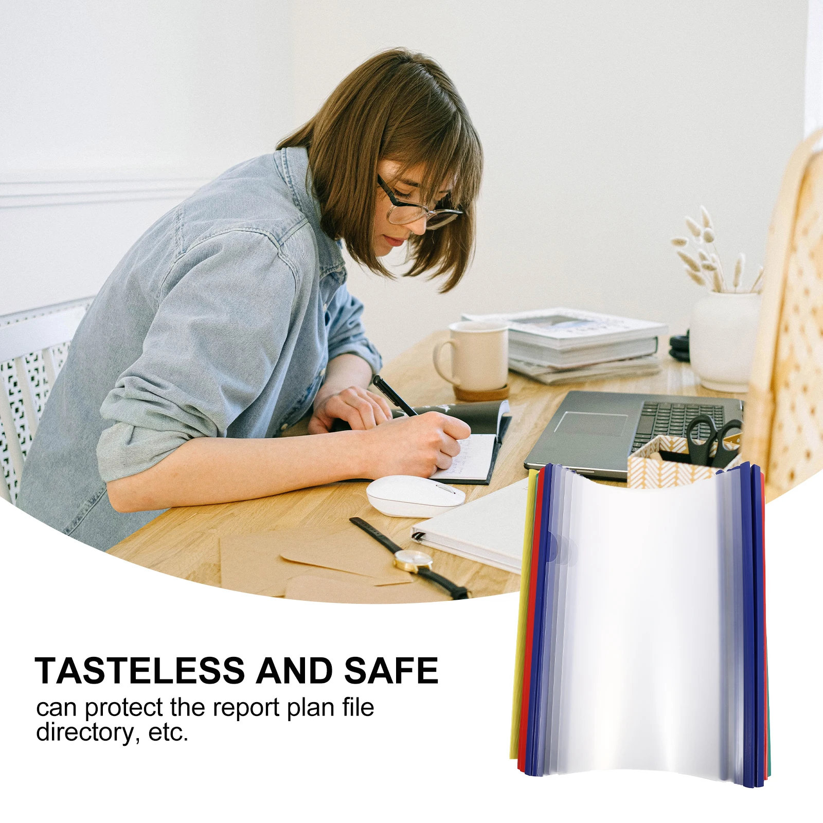 50 Pcs Portable Folder Student Use Plastic Clear Binder Important Document Organizer
50 Pcs Portable Folder Student Use Plastic Clear Binder Important Document Organizer