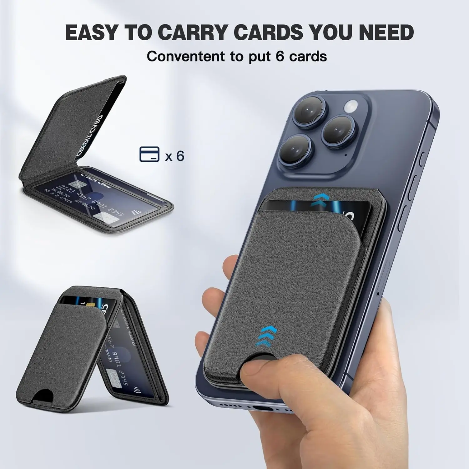Magnetic Phone Wallet For Magsafe iPhone 16 15 14 13 12 Pro Max Samsung S23 Leather Bag Holder Card Macseape Card Holder Stand 
Magnetic Phone Wallet For Magsafe iPhone 16 15 14 13 12 Pro Max Samsung S23 Leather Bag Holder Card Macseape Card Holder Stand