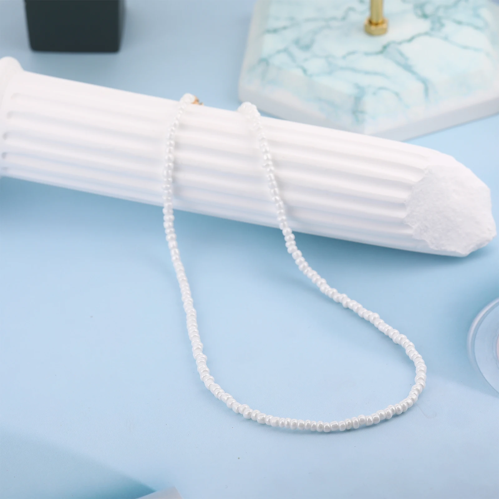 Colorful Bead Necklace Women Clavicle Chain Short Tiny Choker Summer Handmade Decor Beach Party Prom Vacation
Colorful Bead Necklace Women Clavicle Chain Short Tiny Choker Summer Handmade Decor Beach Party Prom Vacation