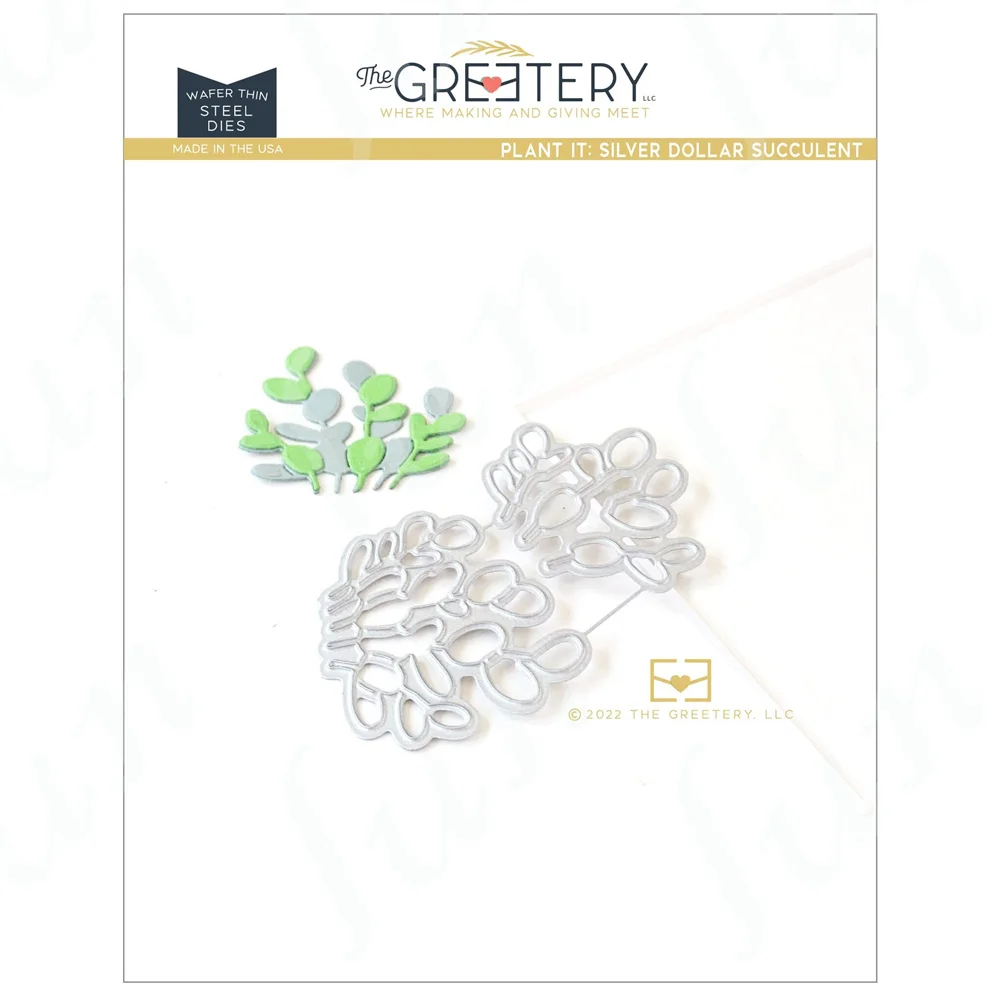 New Silver Dollar Succulent Die Cutting Dies Handmade DIY Embossing Scrapbooking Photo Album Craft Decoration
New Silver Dollar Succulent Die Cutting Dies Handmade DIY Embossing Scrapbooking Photo Album Craft Decoration