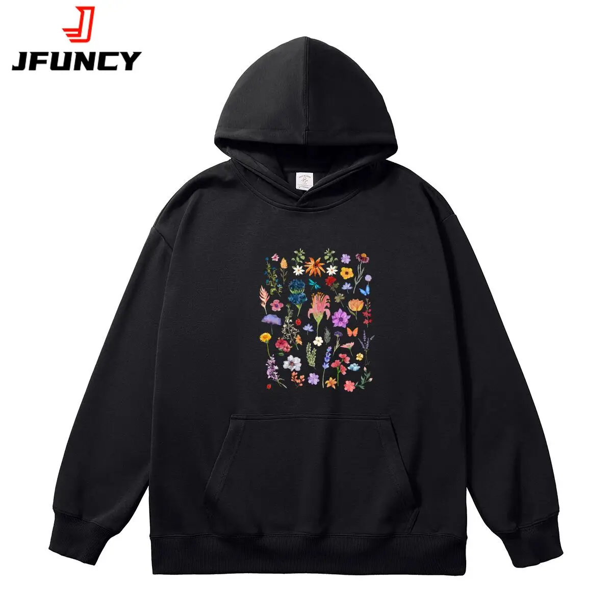 Female Classic Hooded Pullover Oversized Women's Hoodies Colorful Flower Graphic Printed Sweatshirt Autumn Thick Sportswear
Female Classic Hooded Pullover Oversized Women's Hoodies Colorful Flower Graphic Printed Sweatshirt Autumn Thick Sportswear