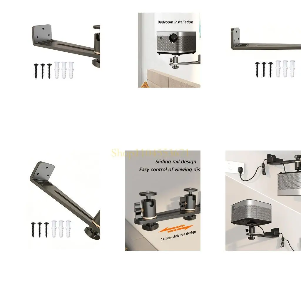 Best Seller Functional 1/4Inch Metal Projector Wall Mount Bracket With Screws Full Adjust
Best Seller Functional 1/4Inch Metal Projector Wall Mount Bracket With Screws Full Adjust