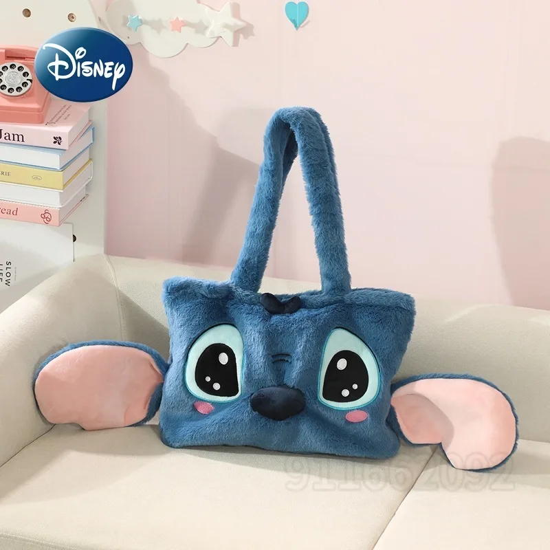 Disney Stitch New Women's Handbag Large Capacity Women's Shoulder Bag Cartoon Plush Fashion Casual Women's Bag High Quality
Disney Stitch New Women's Handbag Large Capacity Women's Shoulder Bag Cartoon Plush Fashion Casual Women's Bag High Quality