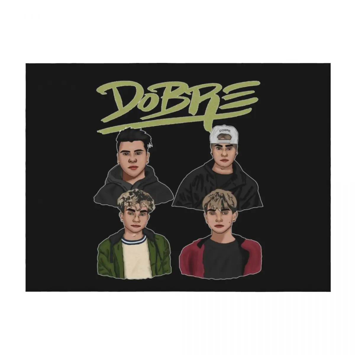 Dobre Brother Twins Merch Throw Blanket Decorative Sofa Luxury Designer Plaid on the sofa For Decorative Sofa Blankets
Dobre Brother Twins Merch Throw Blanket Decorative Sofa Luxury Designer Plaid on the sofa For Decorative Sofa Blankets