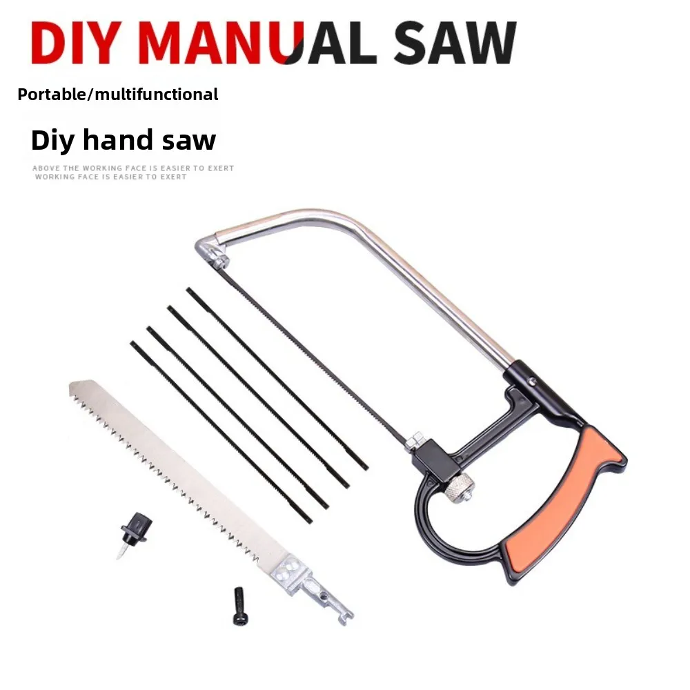 Многоцелевой комплект ручной пилы 8 в 1, 6 лезвий, пила для выживания, леска, профессиональный плотницкий инструмент для дерева, металла, стекла, модели «сделай сам», хобби
Многоцелевой комплект ручной пилы 8 в 1, 6 лезвий, пила для выживания, леска, профессиональный плотницкий инструмент для дерева, металла, стекла, модели «сделай сам», хобби