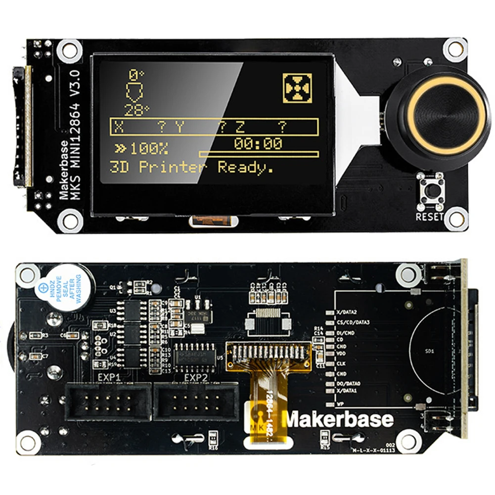 Плата Makerbase MKS PI DC12/24 В 15 Вт с четырехъядерным 64-битным SOC бортовой Run RK3328, панель управления Klipper для Voron /Raspberry Pi
Плата Makerbase MKS PI DC12/24 В 15 Вт с четырехъядерным 64-битным SOC бортовой Run RK3328, панель управления Klipper для Voron /Raspberry Pi