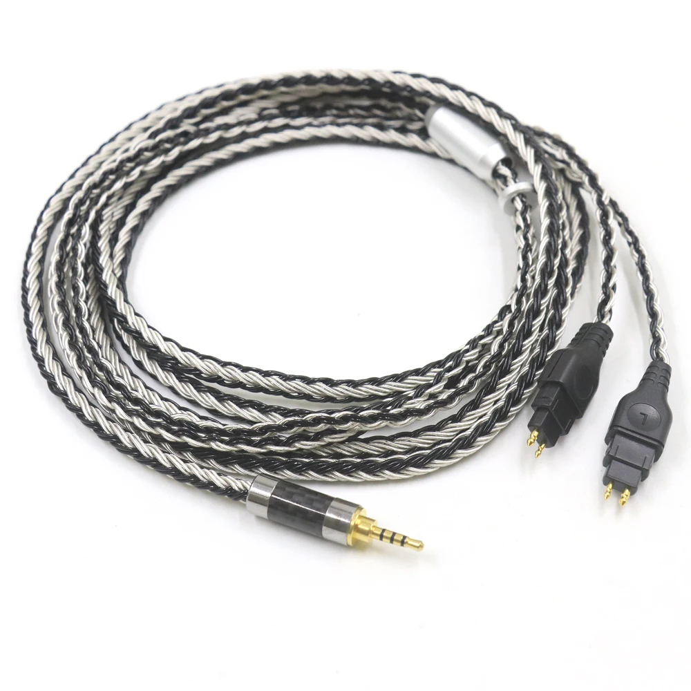 High Quality 2.5mm 3.5mm XLR Balanced 16 Core Headphone Replace Upgrade Cable For SENNHEISER HD600 HD650 HD600s HDxx x HD580
High Quality 2.5mm 3.5mm XLR Balanced 16 Core Headphone Replace Upgrade Cable For SENNHEISER HD600 HD650 HD600s HDxx x HD580