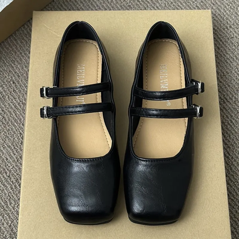 Summer Womens French Retro Mary Jane Flats Square Toe Shallow Office Casual Shoes Elegant Comfortable Ballet-Inspired Daily Wear
Summer Womens French Retro Mary Jane Flats Square Toe Shallow Office Casual Shoes Elegant Comfortable Ballet-Inspired Daily Wear