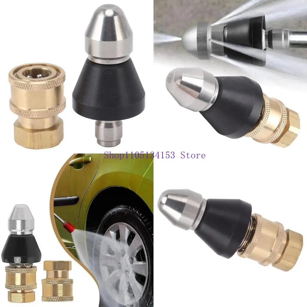 hg89 Насадка высокого давления 1 Передняя 6 Задняя насадка для промывки канализации Адаптер для мойки высокого давления для
hg89 Насадка высокого давления 1 Передняя 6 Задняя насадка для промывки канализации Адаптер для мойки высокого давления для