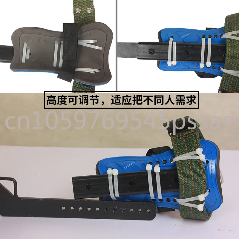 Climbing Trees Artifact Adjustable Upright Climbing Trees Tool Tree Foot Tie Big Crutch Hornet Foot Buckle Iron Shoes
Climbing Trees Artifact Adjustable Upright Climbing Trees Tool Tree Foot Tie Big Crutch Hornet Foot Buckle Iron Shoes