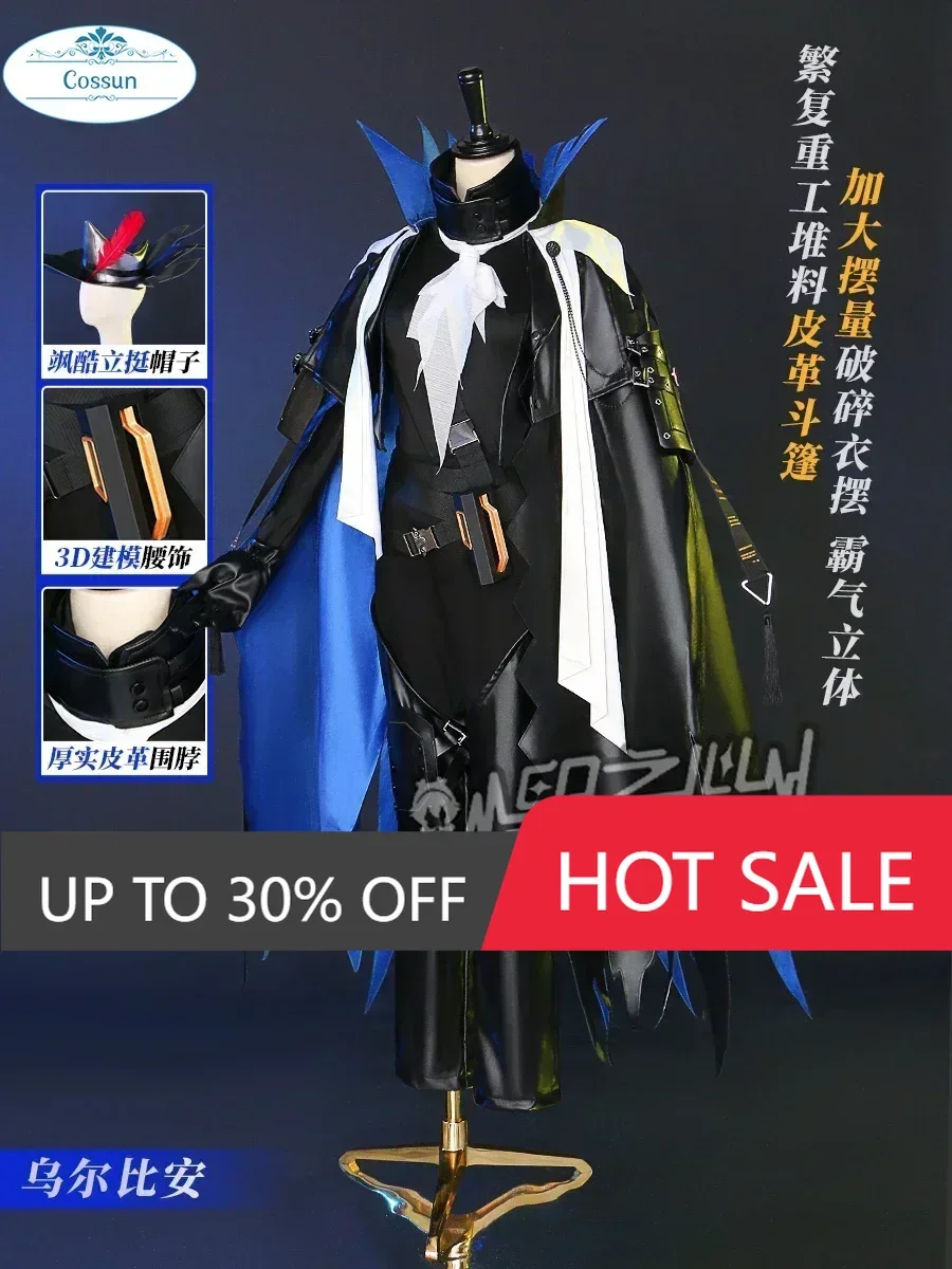 COSSUN Arknights Ulpianus Cosplay Costume Cos Game Anime Party Uniform Hallowen Play Role Clothes Clothing New Full Set
COSSUN Arknights Ulpianus Cosplay Costume Cos Game Anime Party Uniform Hallowen Play Role Clothes Clothing New Full Set