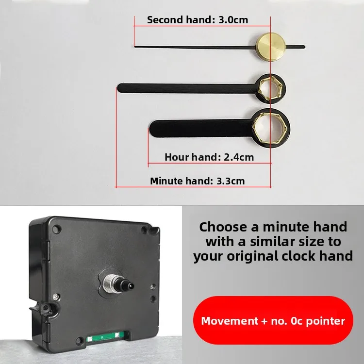 Automatic Timing WIFI Watch Movement Clock Wall Clock Hanging Watch Cross Stitch Accessories Silent Quartz Radio Wave Universal
Automatic Timing WIFI Watch Movement Clock Wall Clock Hanging Watch Cross Stitch Accessories Silent Quartz Radio Wave Universal